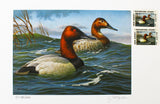Limited Edition Signed and Numbered New Jersey Waterfowl Print with Stamps