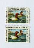 Limited Edition Signed and Numbered New Jersey Waterfowl Print with Stamps