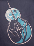 Horseshoe Crab Moon Adult Hoodie