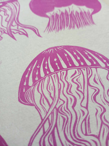 Jellies Recycled Notebook