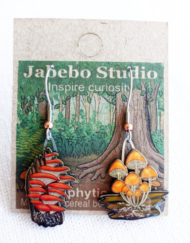 Saprophytic Fungi Earrings