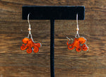 Octopus Earrings by Jabebo Studio